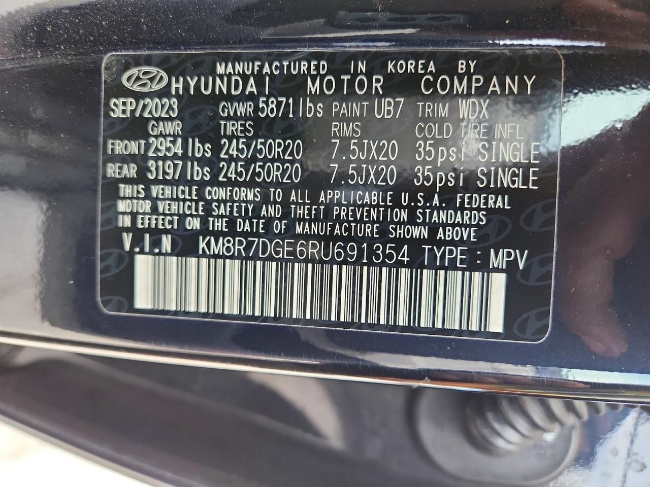 2024 Hyundai Palisade Calligraphy