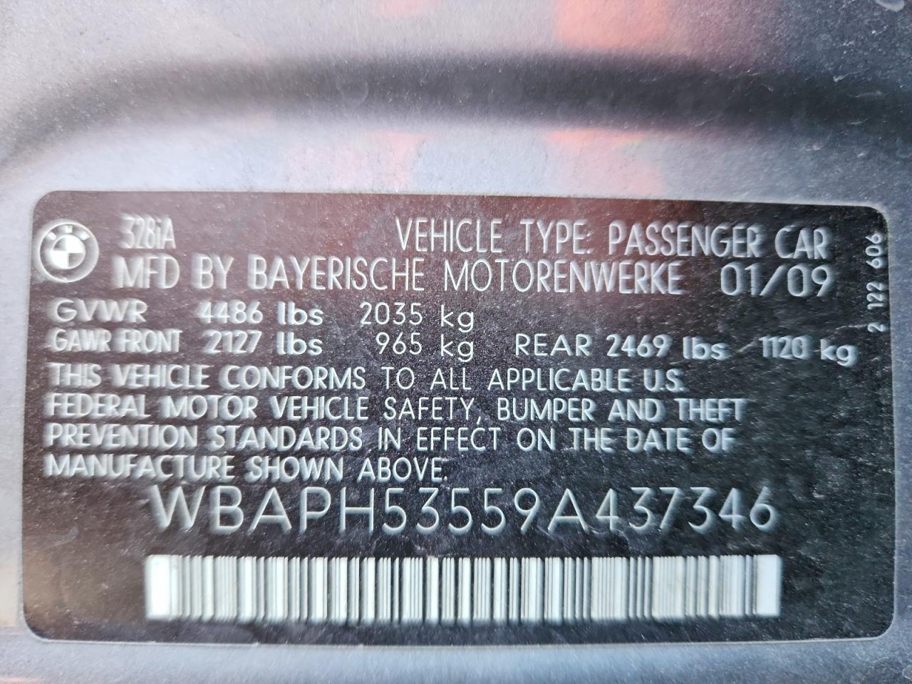 2009 BMW 328 i Sulev