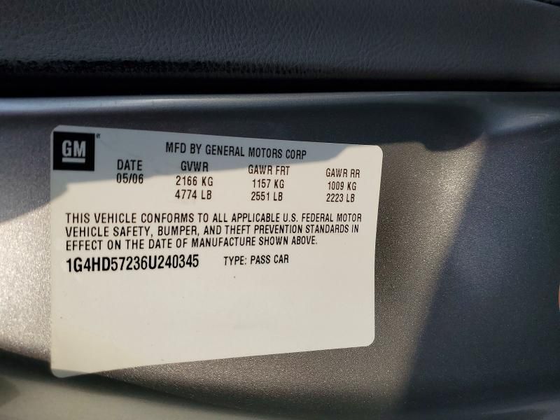 2006 Buick Lucerne cxl