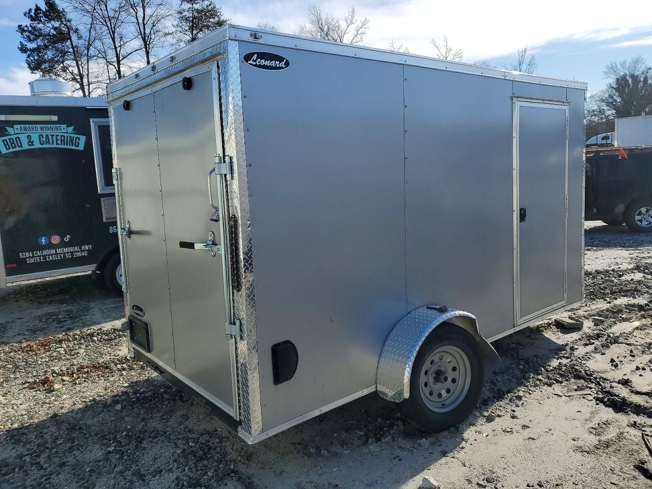 2025 Leno 6X12SA Enclosed Cargo Trailer