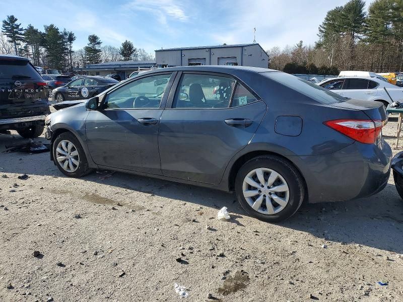 2016 Toyota Corolla l