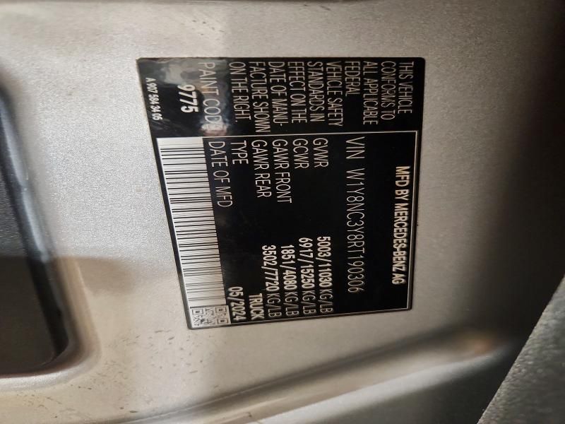 2024 Mercedes-Benz 2024 Mercedes Benz Sprinter 3500 Delivery van