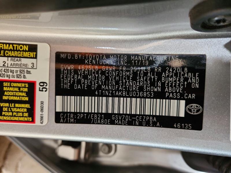 2020 Toyota Camry trd