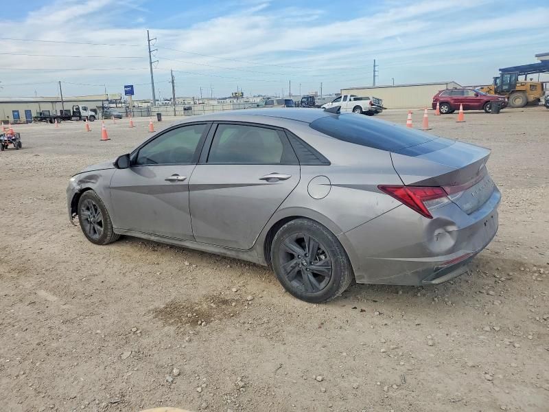 2023 Hyundai Elantra Blue