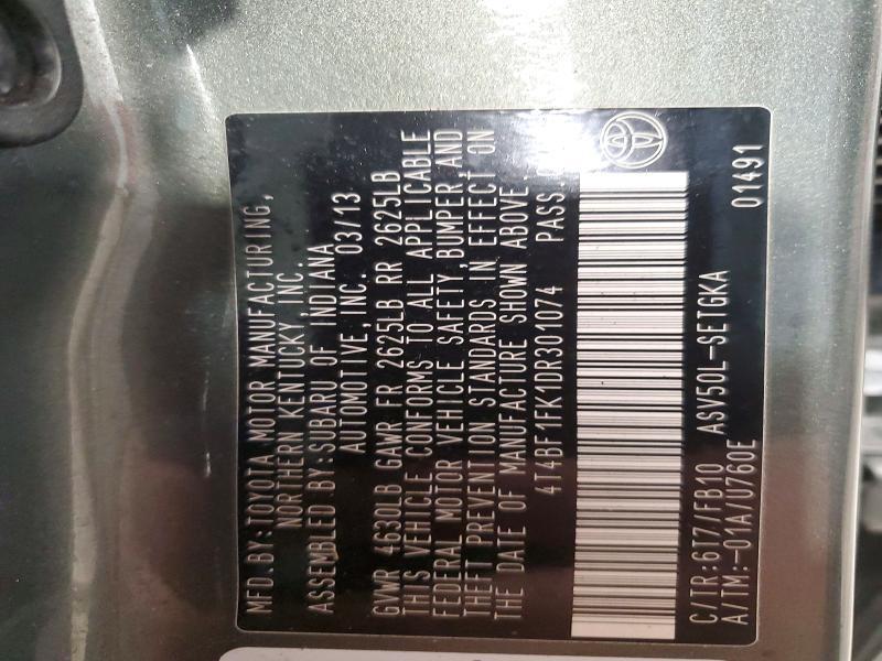 2013 Toyota Camry xle