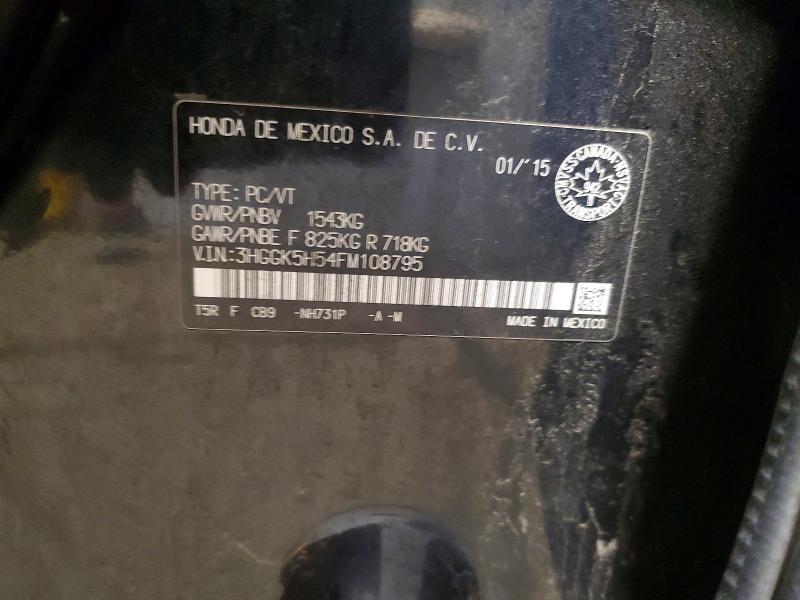 2015 Honda Fit lx 5DR