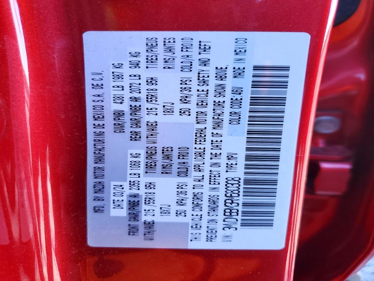 2024 Mazda Cx-30 Select