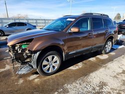 Subaru Outback Vehiculos salvage en venta: 2012 Subaru Outback 3.6r Limited