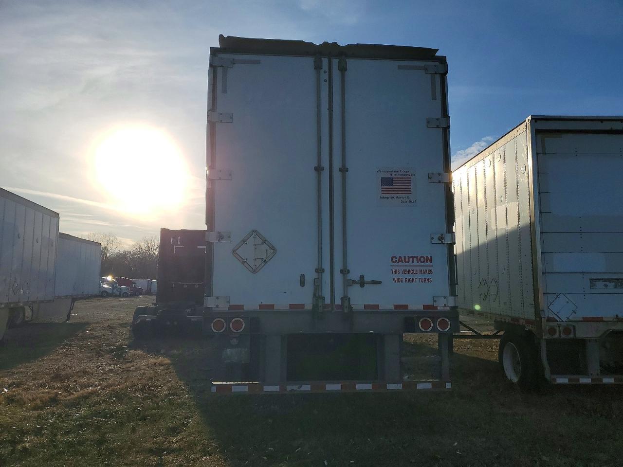 2019 Hyun Dry van Trailer