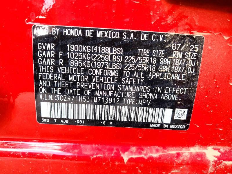 2026 Honda Hr-v Sport