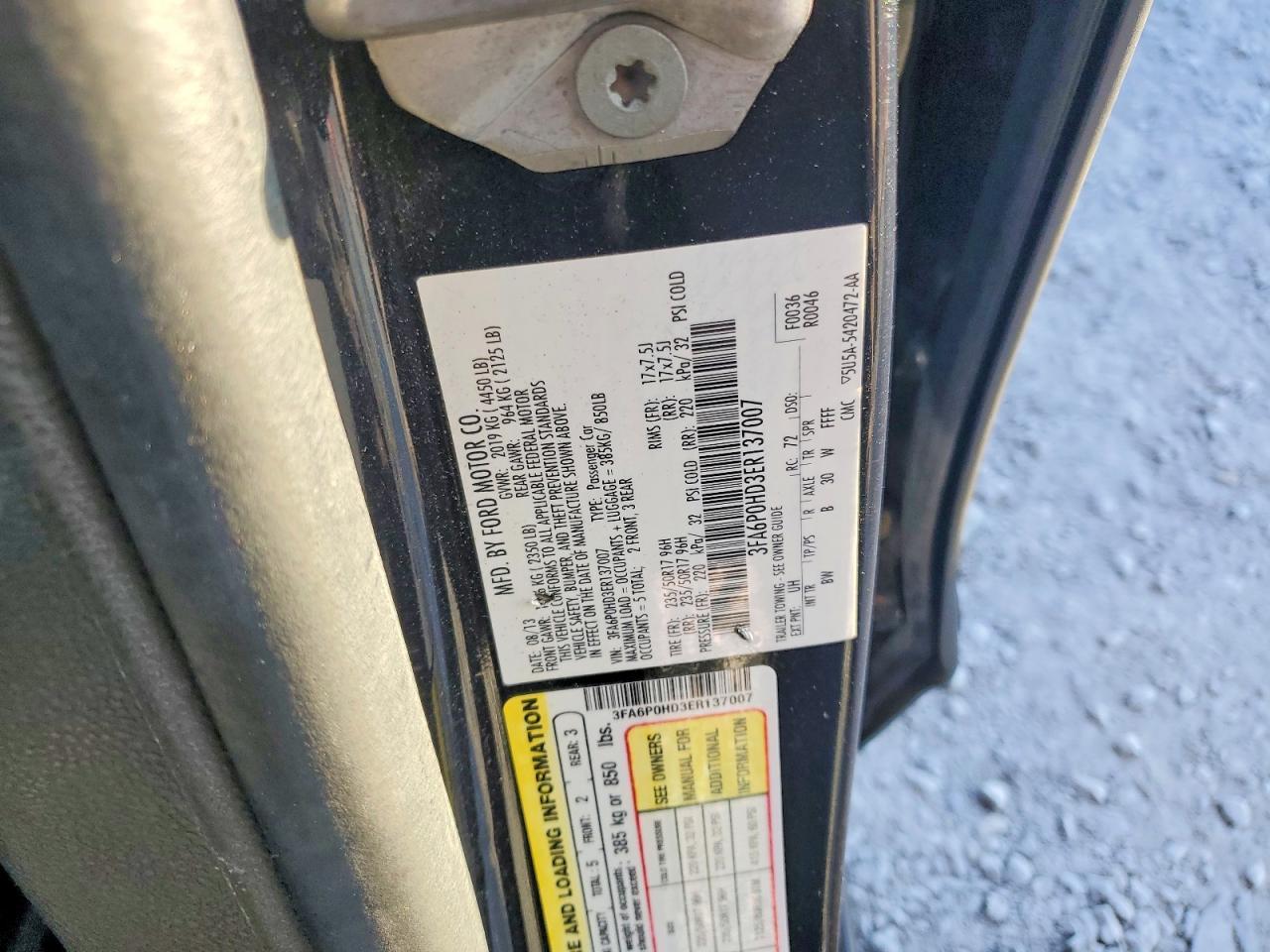 2014 Ford Fusion se