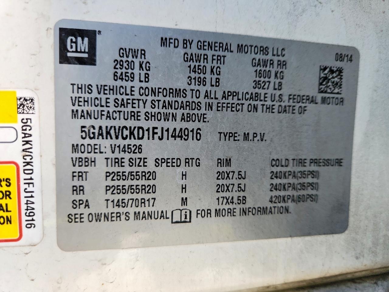 2015 Buick Enclave