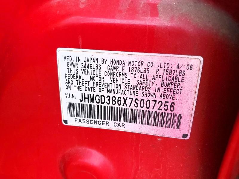 2007 Honda Fit s