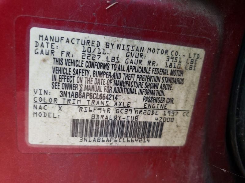 2012 Nissan Sentra 2.0