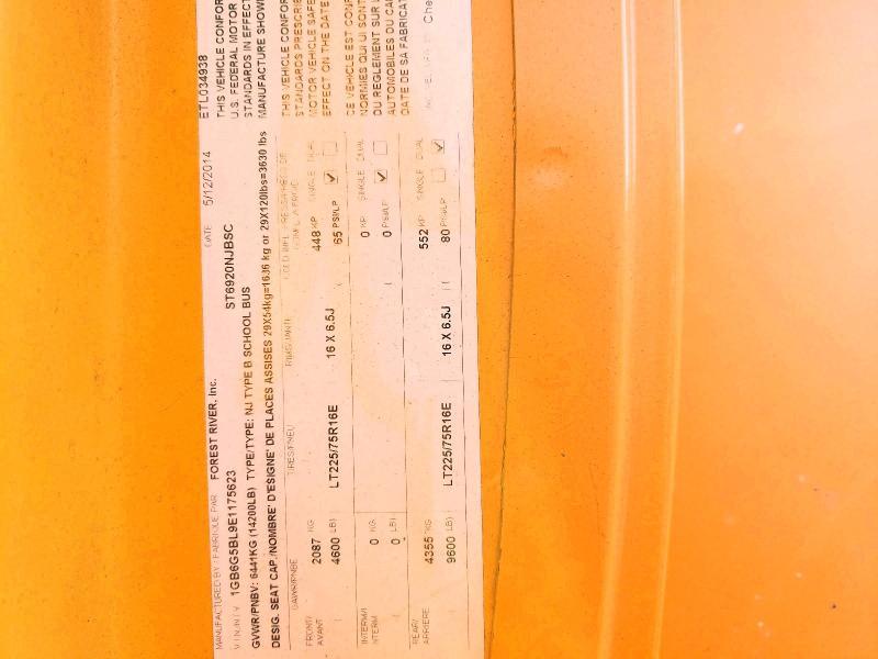 2014 Chev Rolet Express School bus