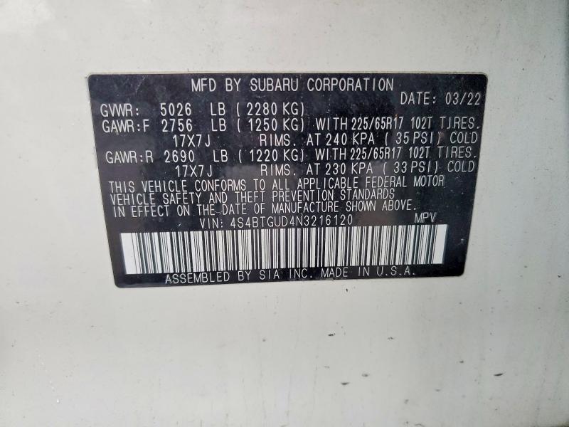 2022 Subaru Outback Wilderness