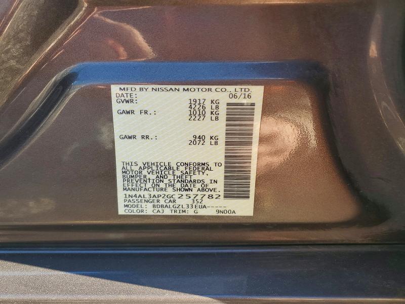 2016 Nissan Altima 2.5