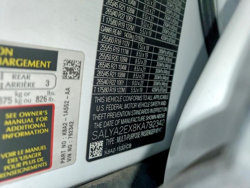 2019 Land Rover Range Rover Velar