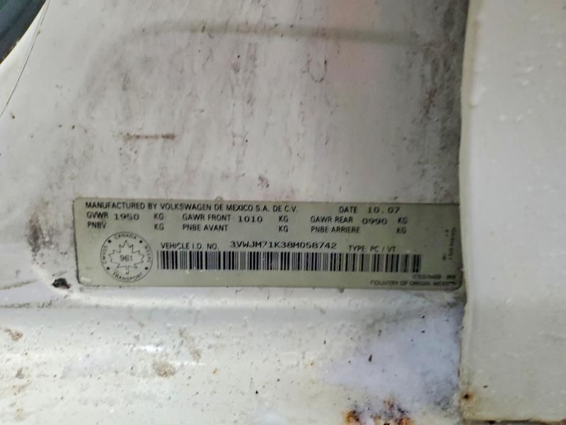 2008 Volkswagen Jetta s