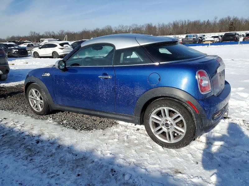 2012 Mini Cooper Coupe s