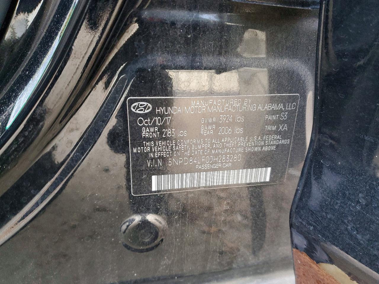 2018 Hyundai Elantra sel
