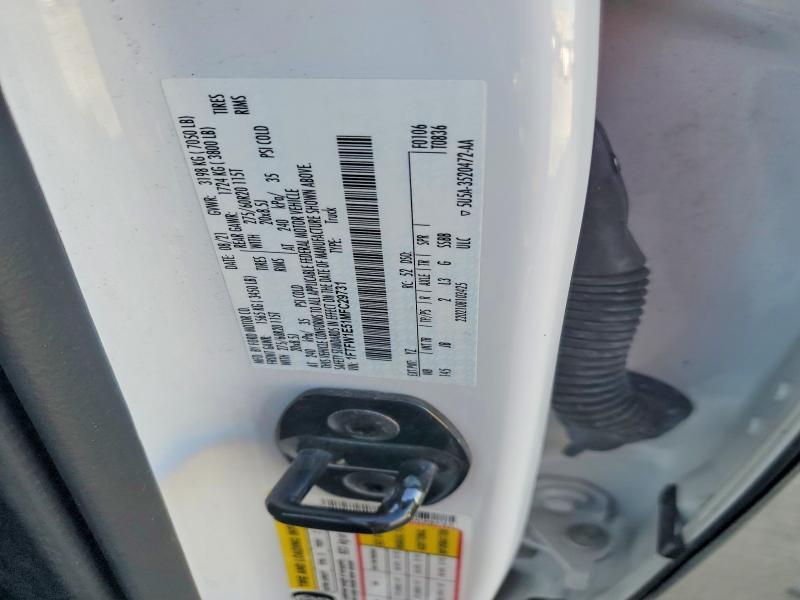 2021 Ford F150 Supercrew