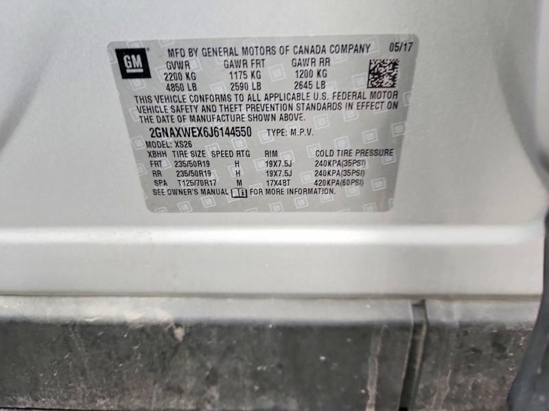 2018 Chevrolet Equinox Premier