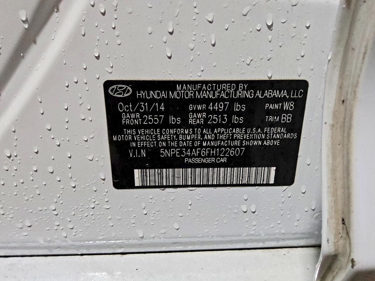 2015 Hyundai Sonata Limited