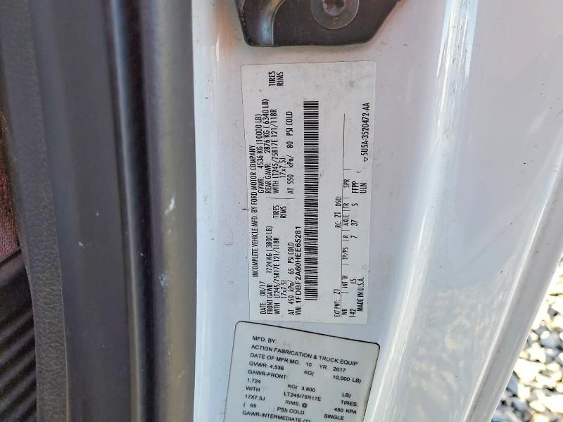 2017 Ford F250 Super Duty Utility / Service Truck