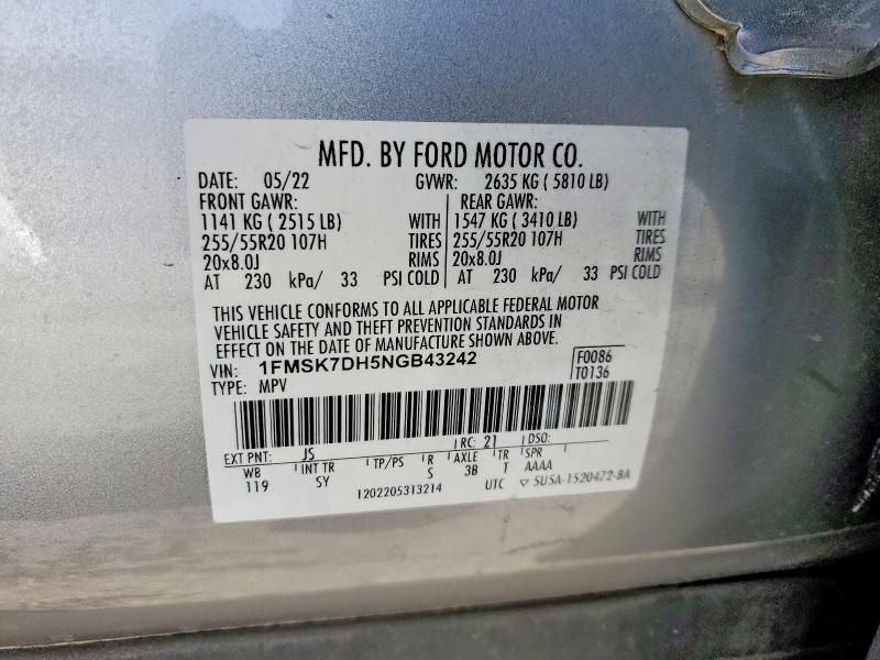 2022 Ford Explorer xlt