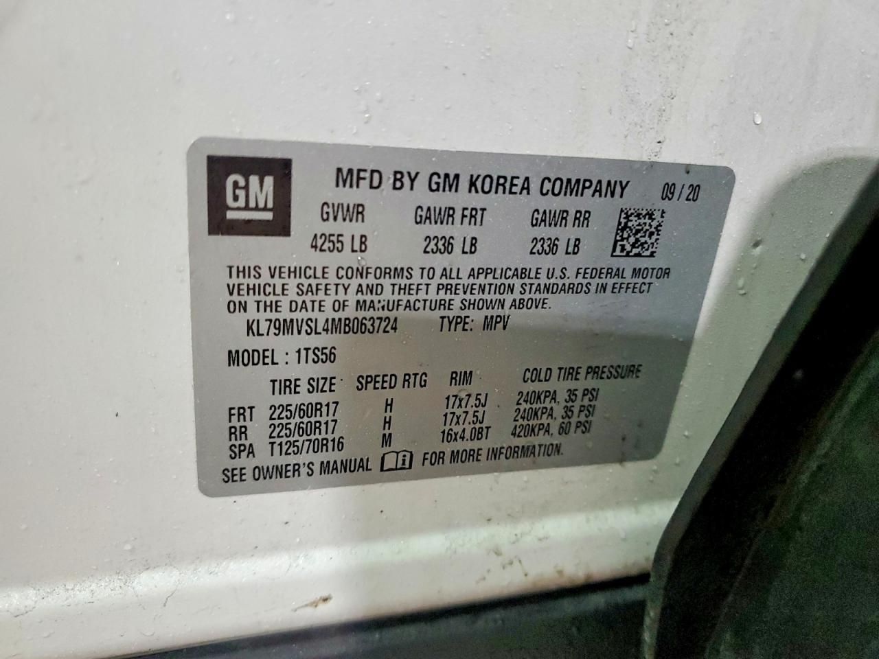 2021 Chevrolet Trailblazer Active