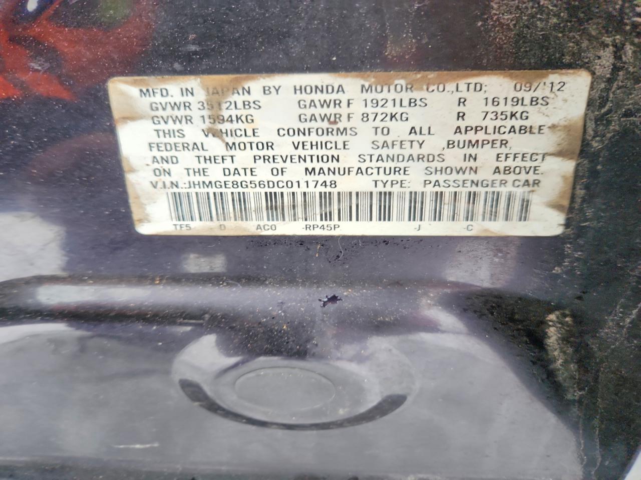 2013 Honda Fit Sport
