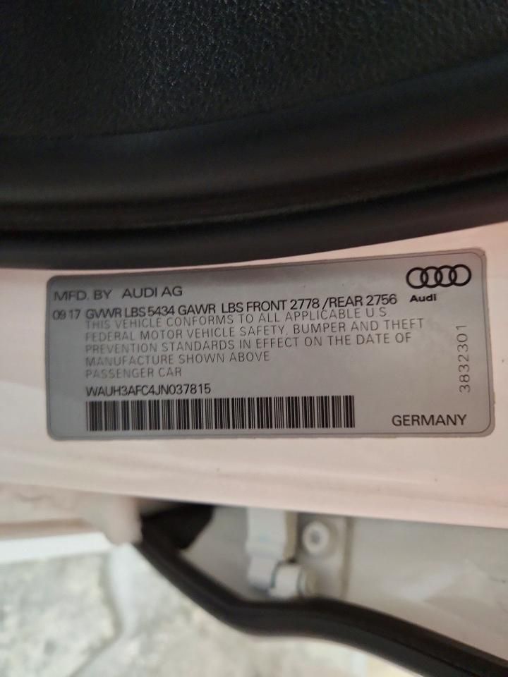 2018 Audi A6 Prestige