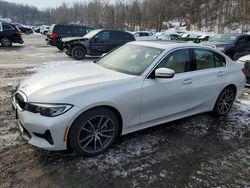 BMW 330xi salvage cars for sale: 2019 BMW 330xi