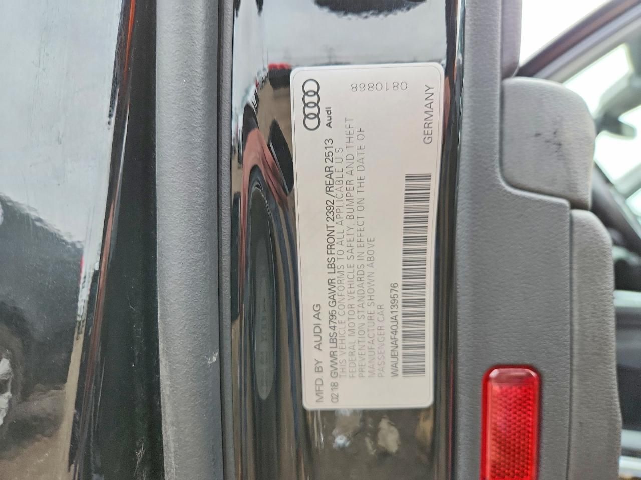 2018 Audi A4 Premium Plus