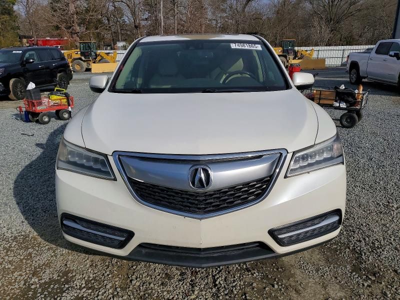 2014 Acura Mdx Technology