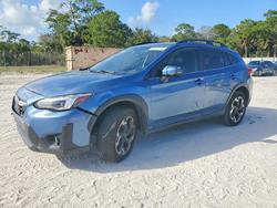 Subaru salvage cars for sale: 2021 Subaru Crosstrek Limited