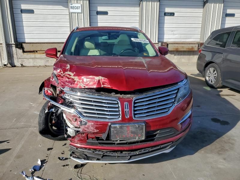 2016 Lincoln Mkc Select