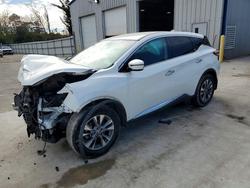 Salvage cars for sale from Copart Savannah, GA: 2017 Nissan Murano s