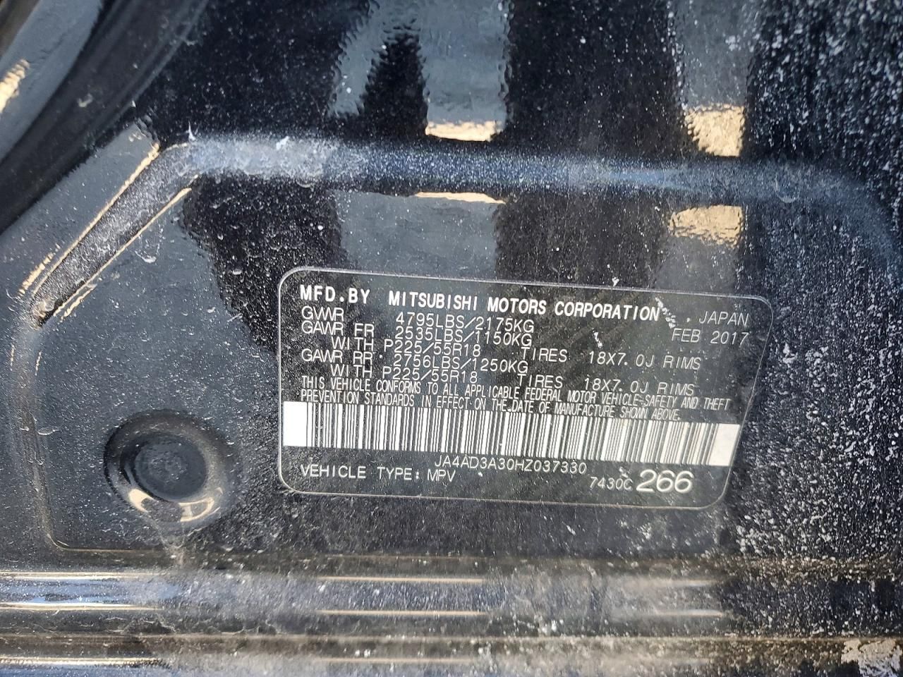 2017 Mitsubishi Outlander se