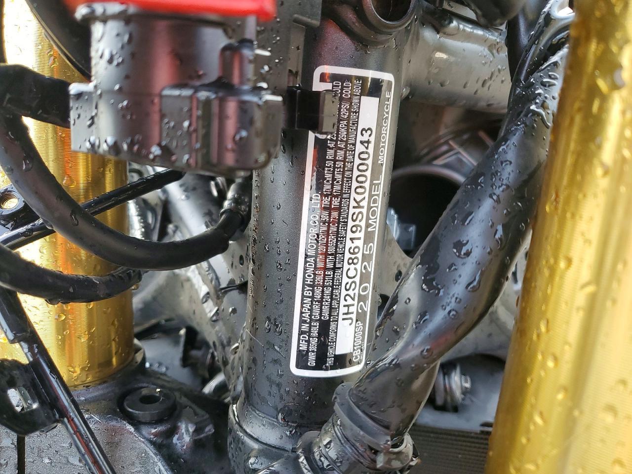 2025 Honda CB1000 SP