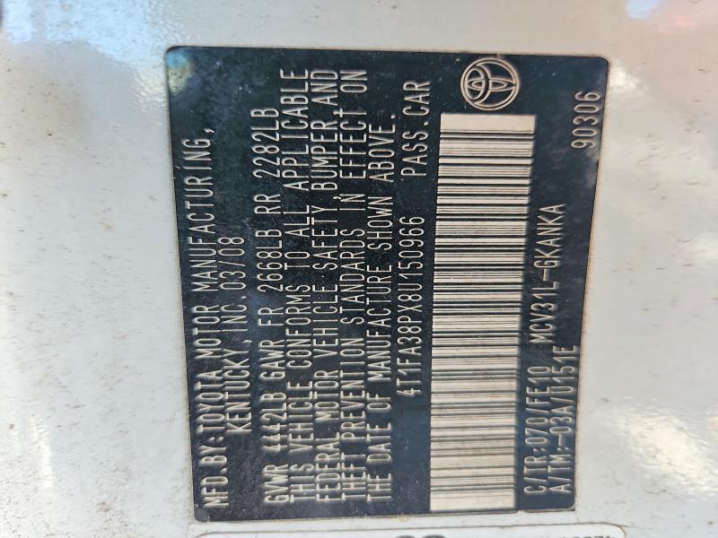2008 Toyota Camry Solara se