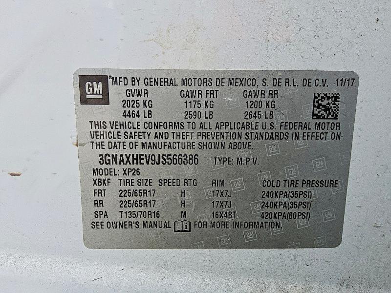 2018 Chevrolet Equinox ls