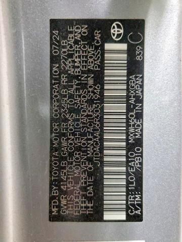 2024 Toyota Prius le