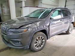 Jeep salvage cars for sale: 2019 Jeep Cherokee Latitude Plus