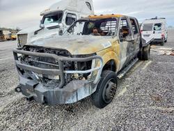 Salvage trucks for sale at Fredericksburg, VA auction: 2013 Ford F450 Super Duty Flatbed Truck
