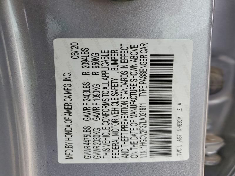 2020 Honda Accord Sport