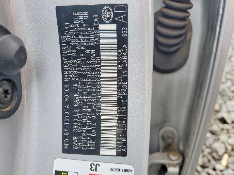 2011 Toyota Corolla Base
