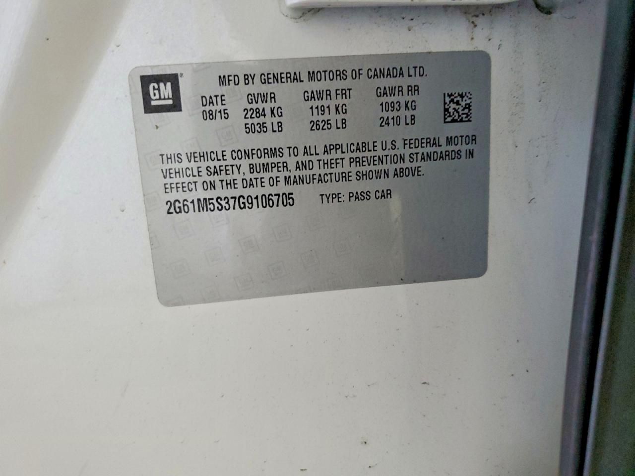 2016 Cadillac Xts Luxury Collection