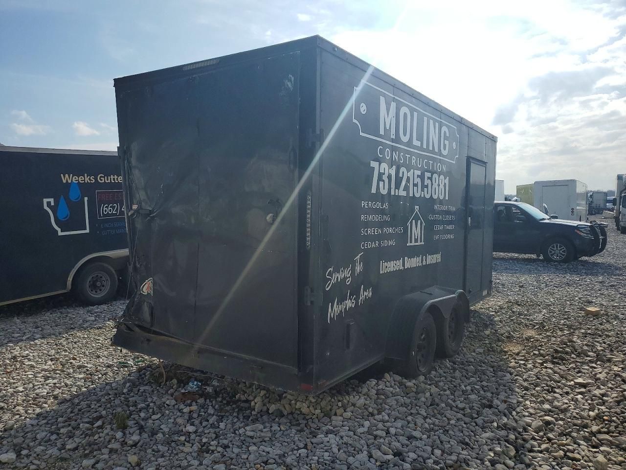 2022 Giddy Up 7X16TA Enclosed Cargo Trailer
